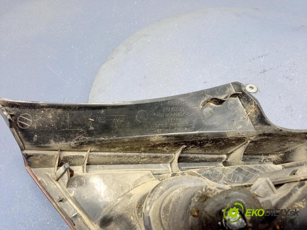 Opel Corsa 2008 svetlo / reflektor zad ľavá Vonkajsia: 93190950