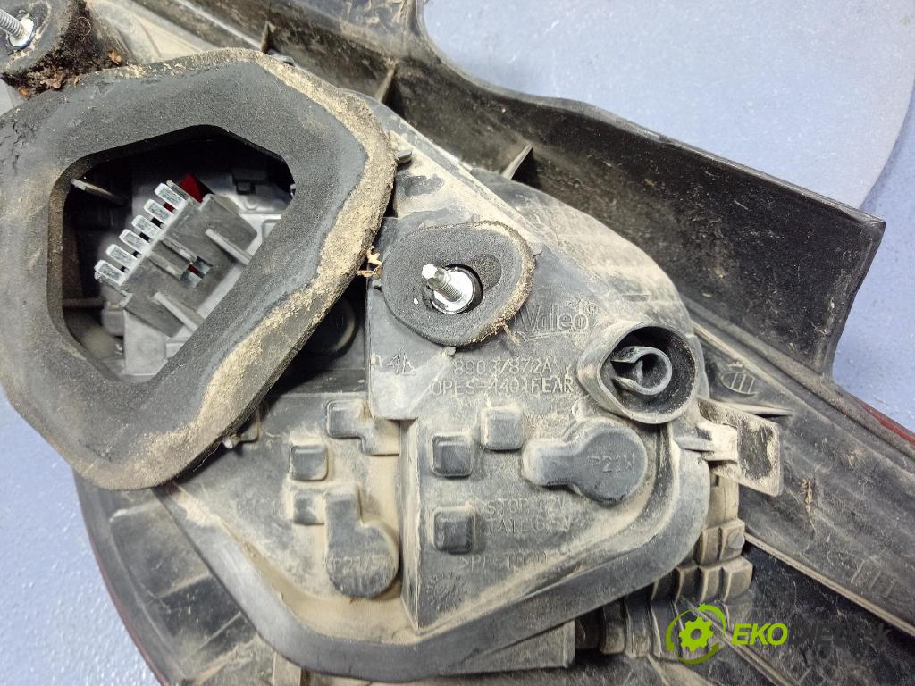 Opel Corsa 2008 svetlo / reflektor zad ľavá Vonkajsia: 93190950