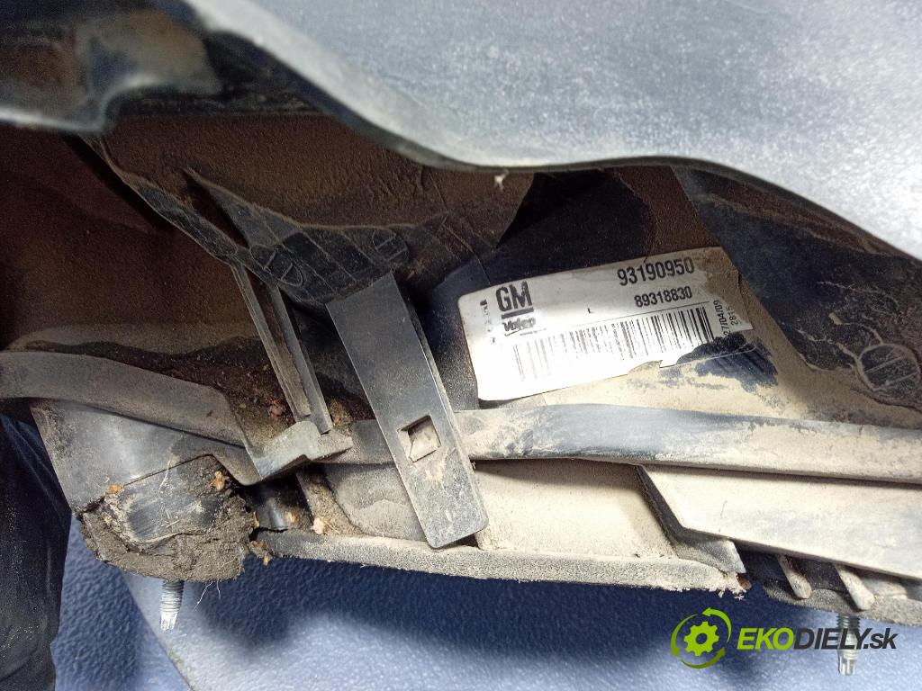 Opel Corsa 2008 svetlo / reflektor zad ľavá Vonkajsia: 93190950