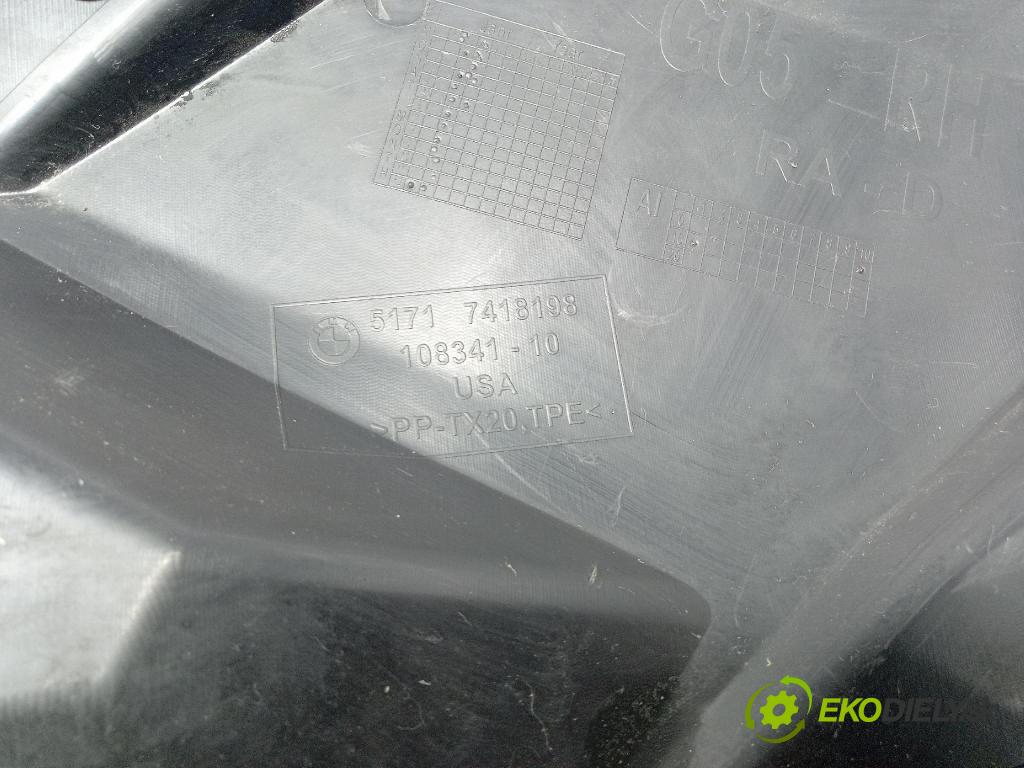 Bmw X5 2019 kryt Plast: podvozek: 7418198