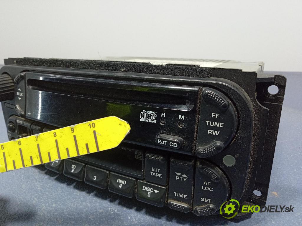 Chrysler Voyager 2007 Radio I Navigácia: P05091601AE