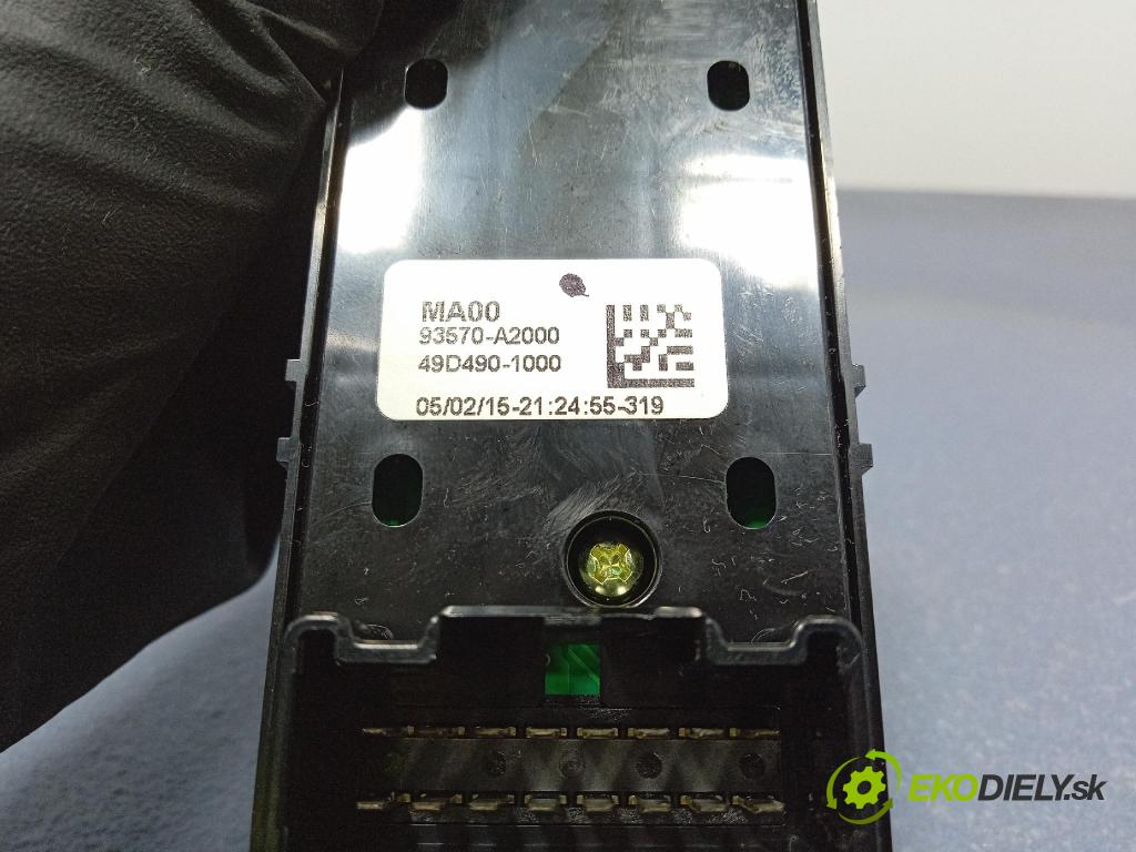 Kia Ceed 2014 prepínač Okná: 93570-A2000