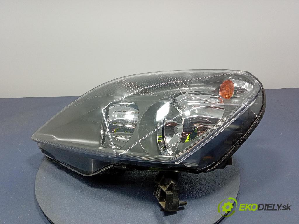 Opel Zafira 2006 Reflektor: Vľavo: 442-1149L