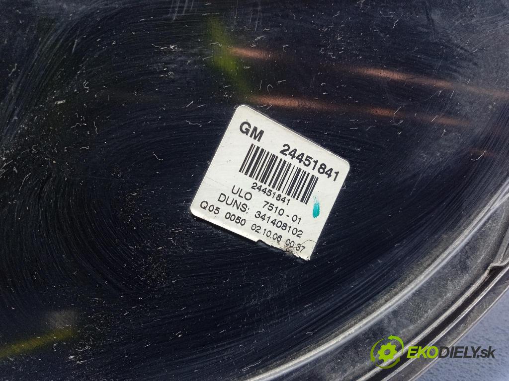 Opel Zafira 2006 svetlo / reflektor zad ľavá Vonkajsia: 24451841