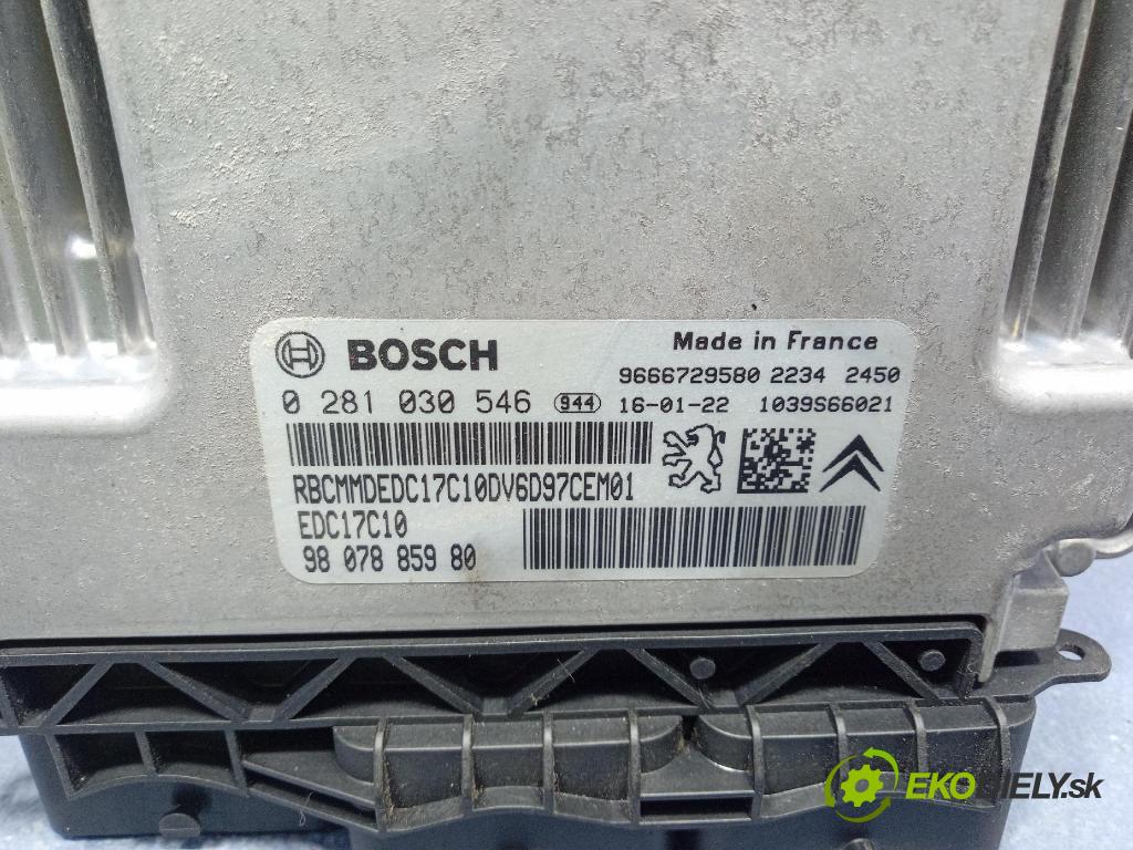 Citroen Berlingo 2016 riadiaca jednotka Motor: 9666729580
