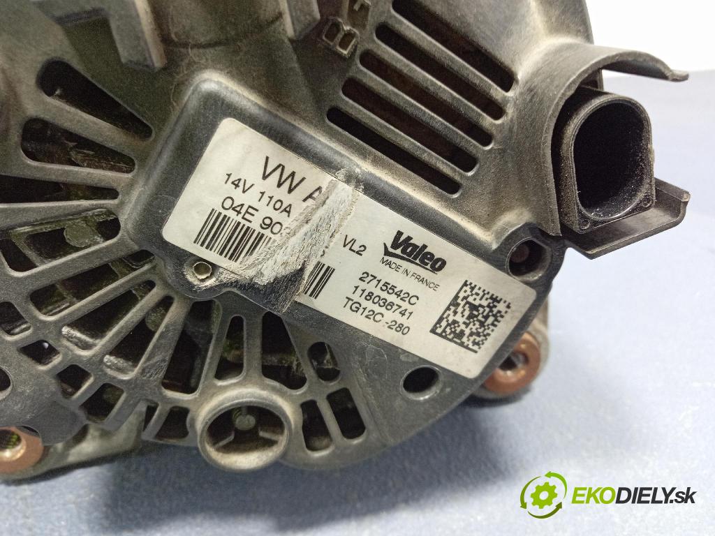Skoda Fabia 2018 Alternator 04E903015