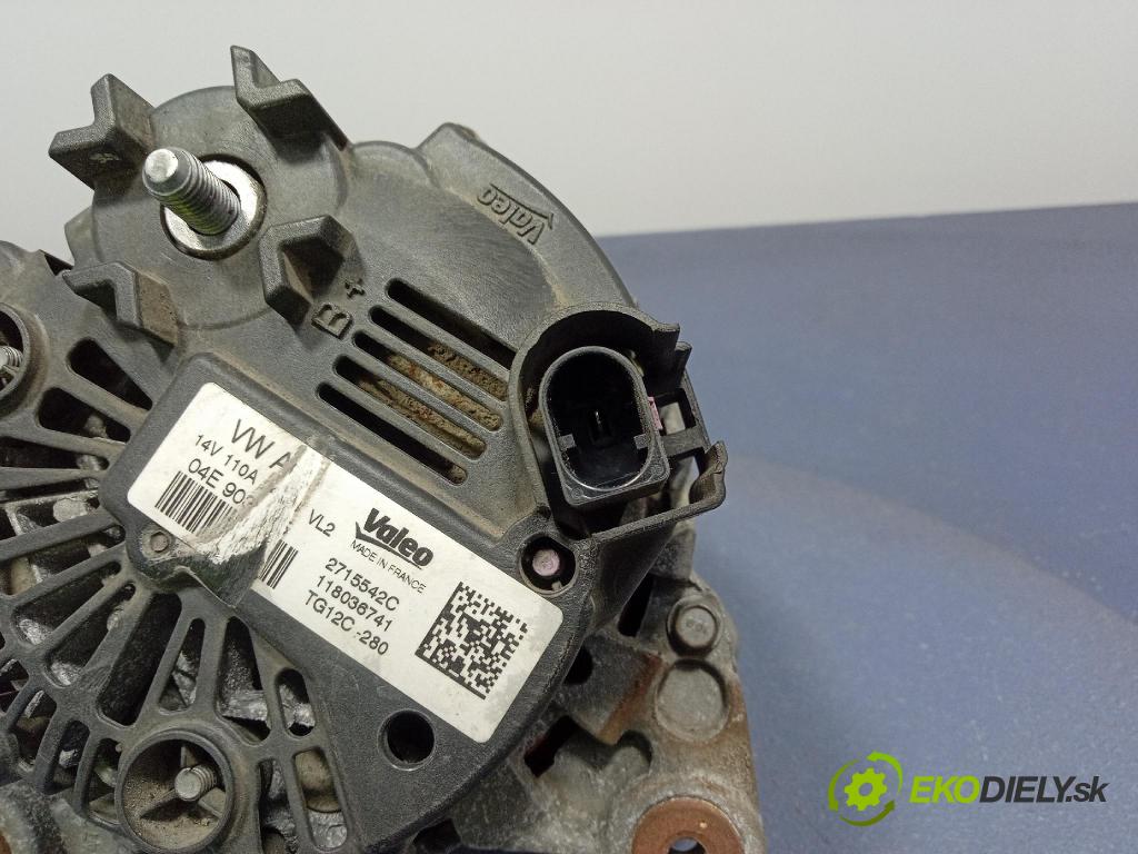 Skoda Fabia 2018 Alternator 04E903015