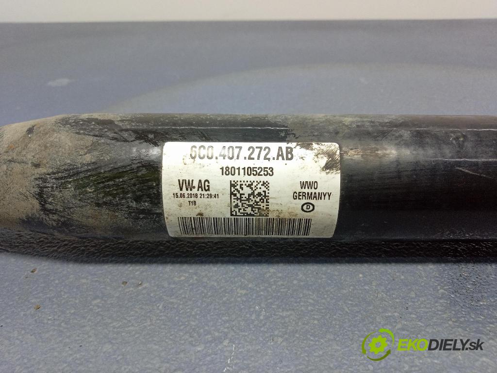 Skoda Fabia 2018 poloos Prava: Predné 6C0407272AB