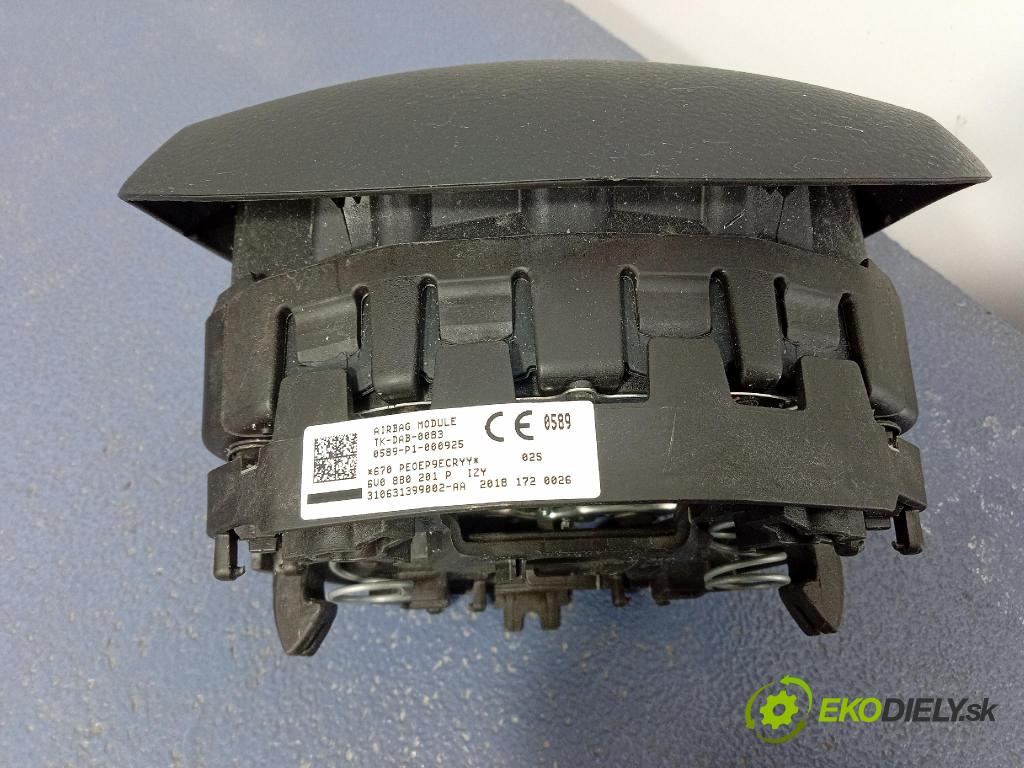 Skoda Fabia 2018 kokpit,pristrojová doska 6V1857009P