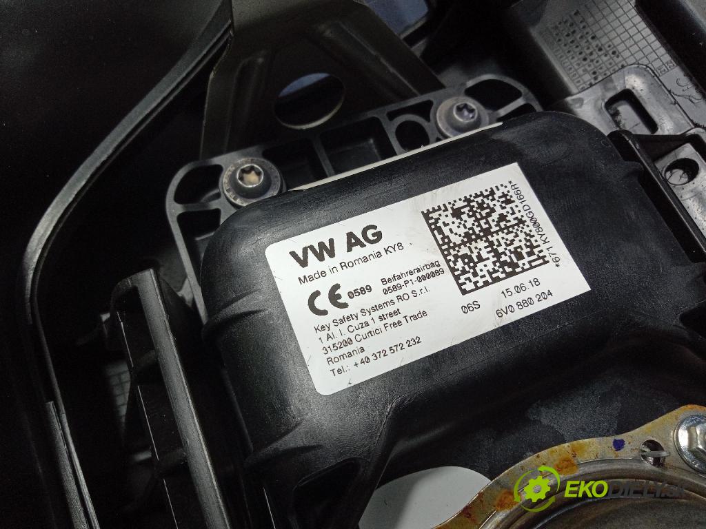 Skoda Fabia 2018 kokpit,pristrojová doska 6V1857009P