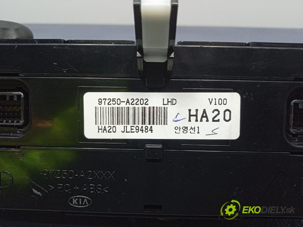 Kia Ceed 2014 prepínač Klimatizácia: Prúd vzduchu: 97250-A2202