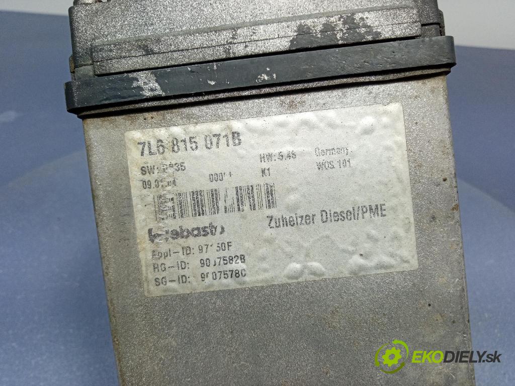 Vw Touareg 2004 Webasto 7L6815071B