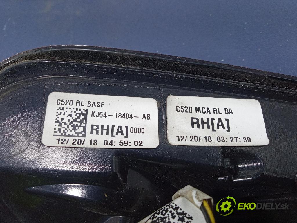 Ford Escape 2019 svetlo / reflektor zad Prava: Vonkajsia: KJ54-13404-AB