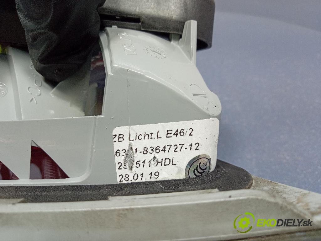 Bmw Seria 3 1999 svetlo / reflektor zad ľavá Vnútri: 8364727