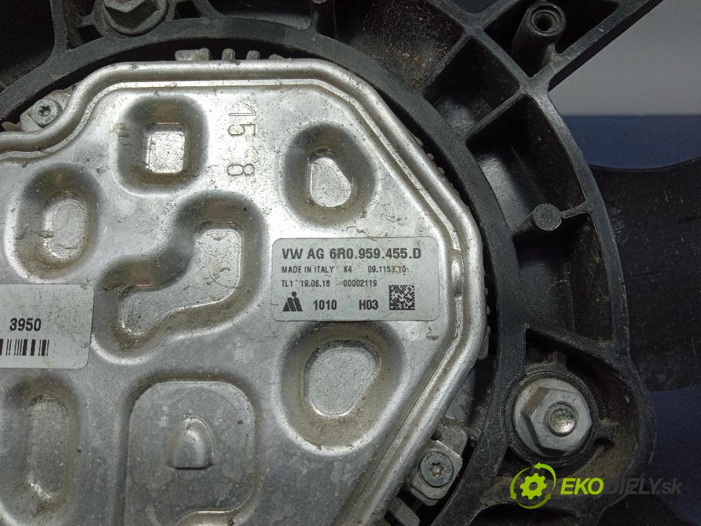 Skoda Fabia 2018 Ventilátor Chladič: 6R0959455D
