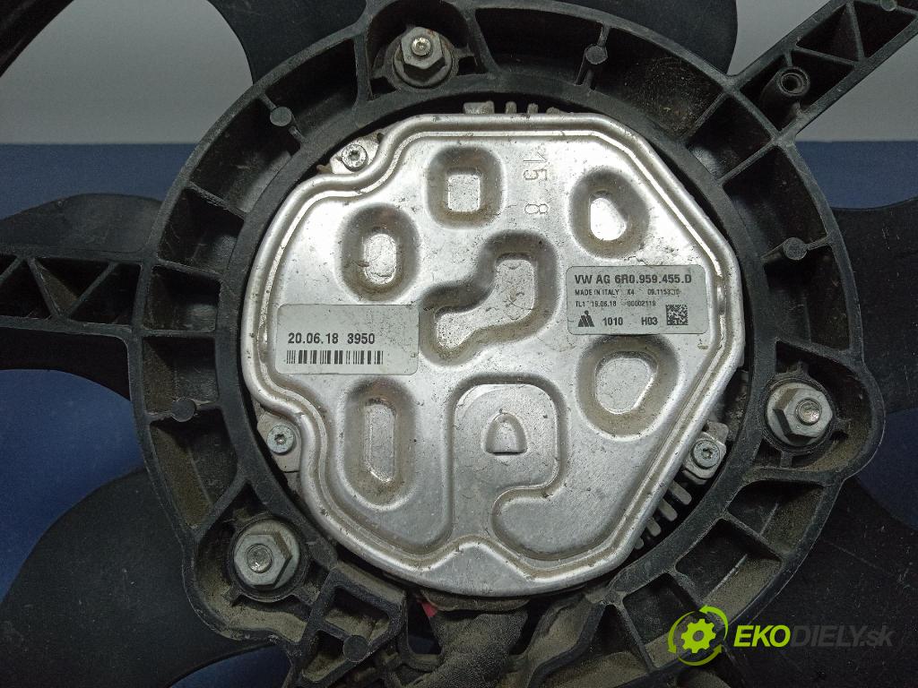 Skoda Fabia 2018 Ventilátor Chladič: 6R0959455D