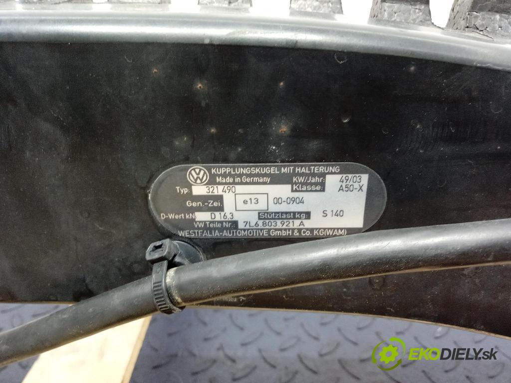 Vw Touareg 2004 Hák: Do Prívesy: 5905768414517