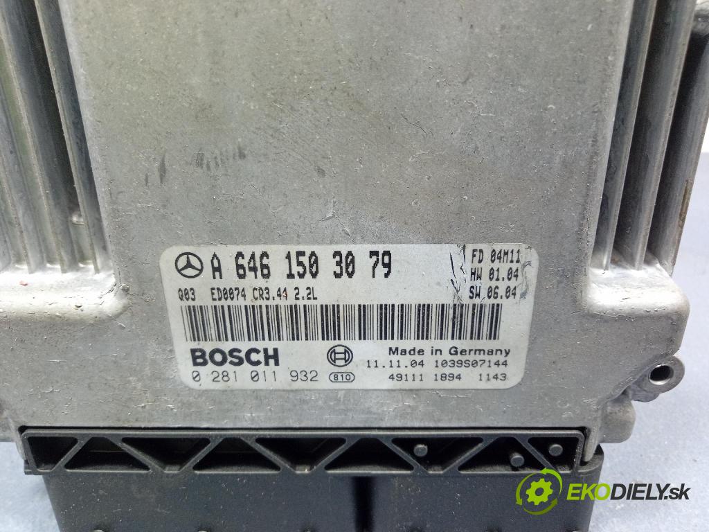 Mercedes C-klasa 2004 riadiaca jednotka Motor: A6461503079