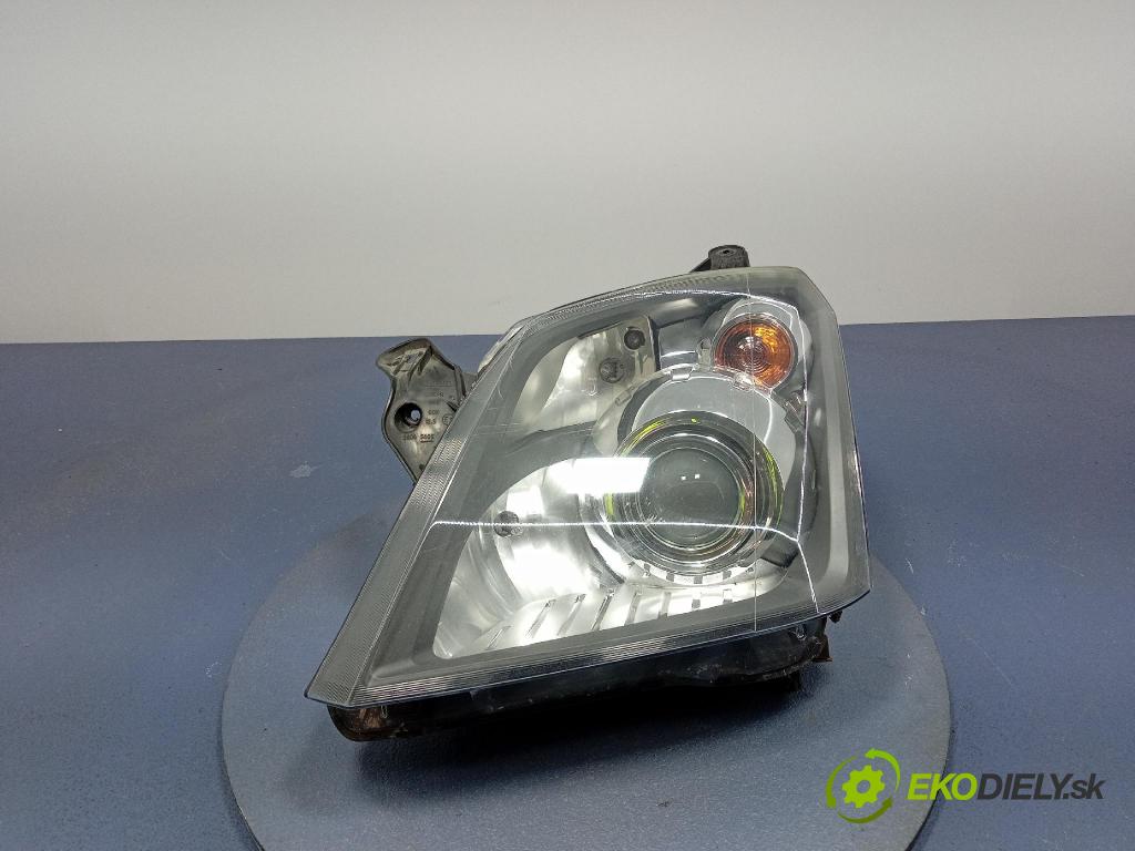 Opel Meriva 2006 Reflektor: Vľavo: 93187856