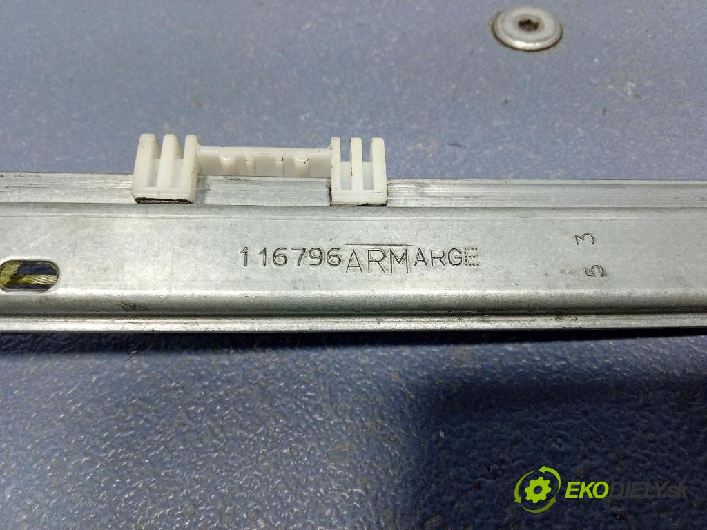 Opel Meriva 2006 mechanizmus okna Okná: zad Vľavo: 93367905