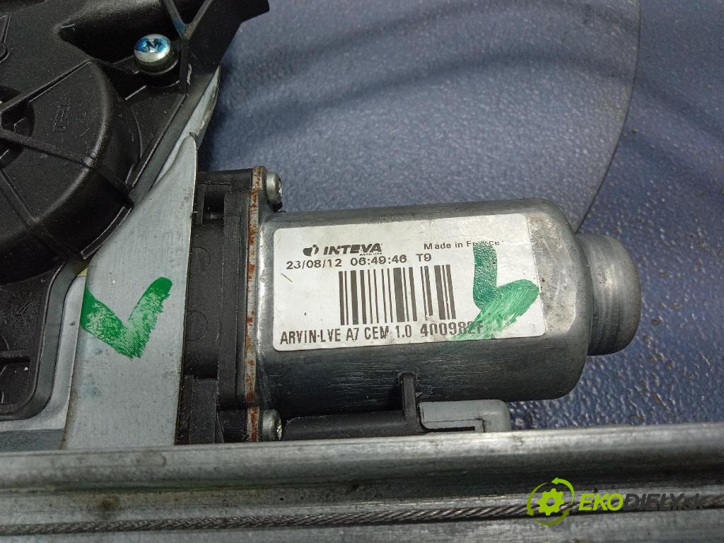 Peugeot Expert 2012 mechanizmus okna Okná: Predné Vľavo: 400982F