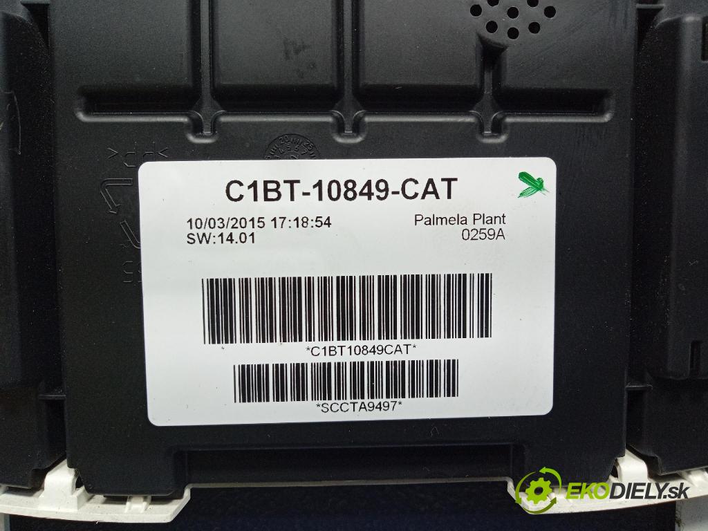 Ford Fiesta 2015 prístrojovka/ budíky C1BT-10849-CAT