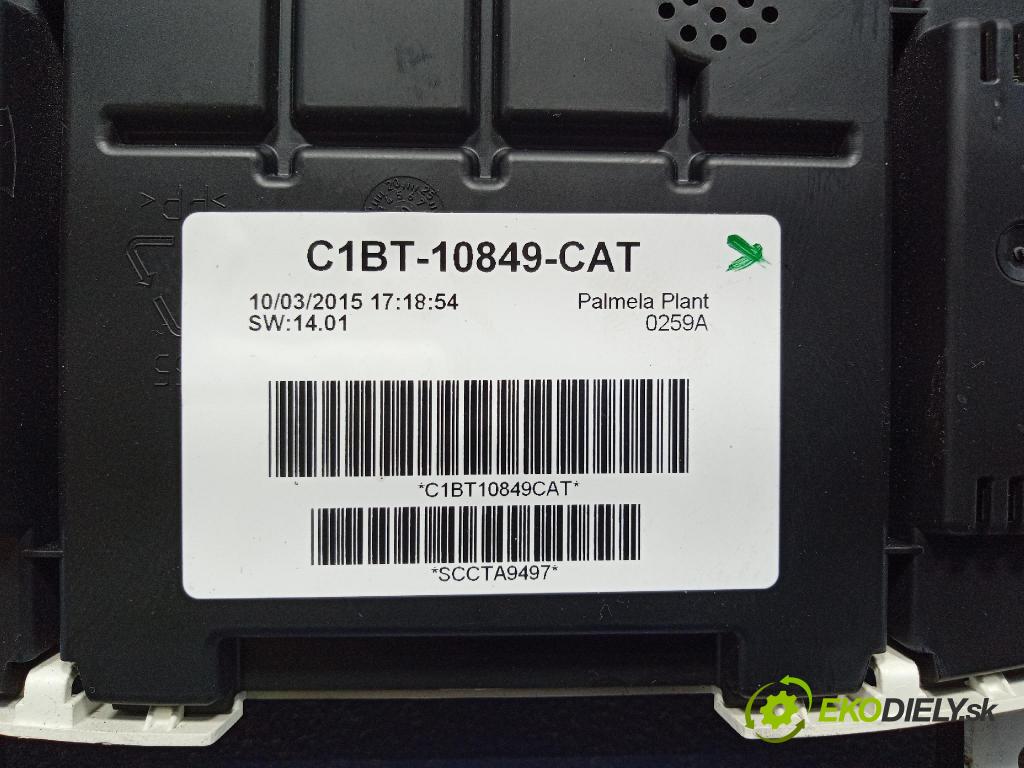 Ford Fiesta 2015 prístrojovka/ budíky C1BT-10849-CAT