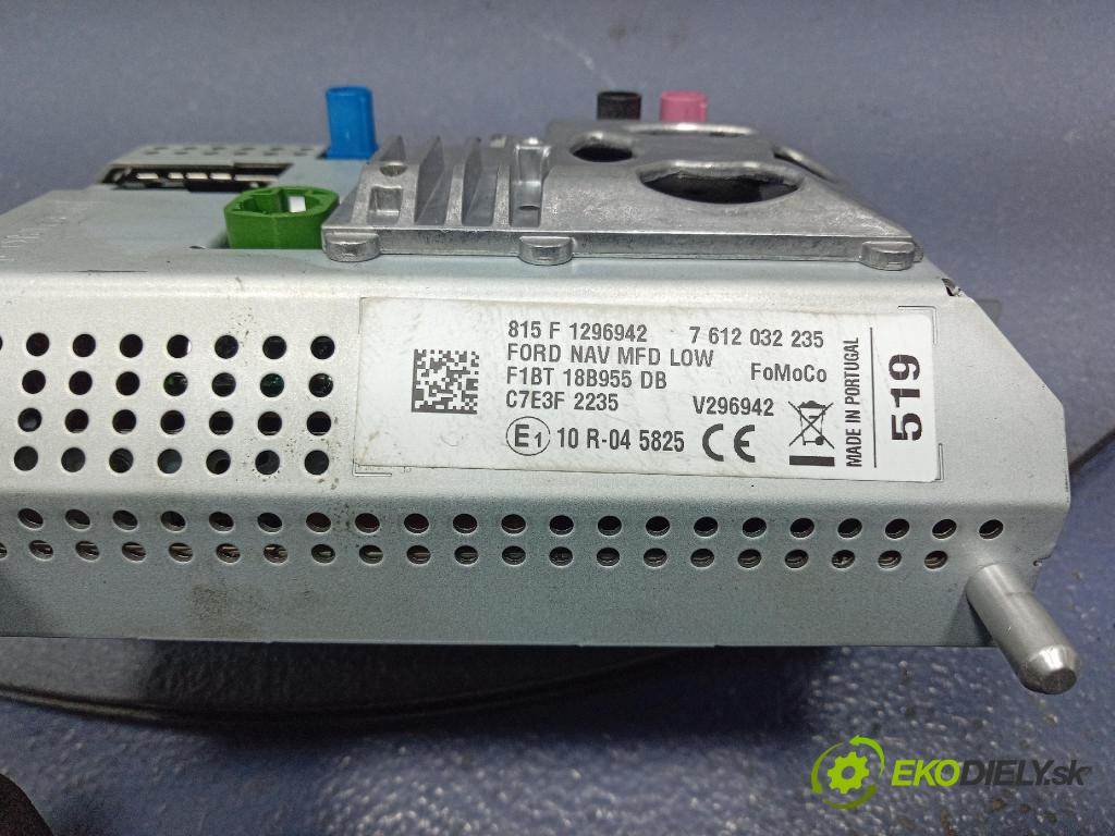 Ford Fiesta 2015 Zobrazit: Rádio: / GPS F1BT18B955DB