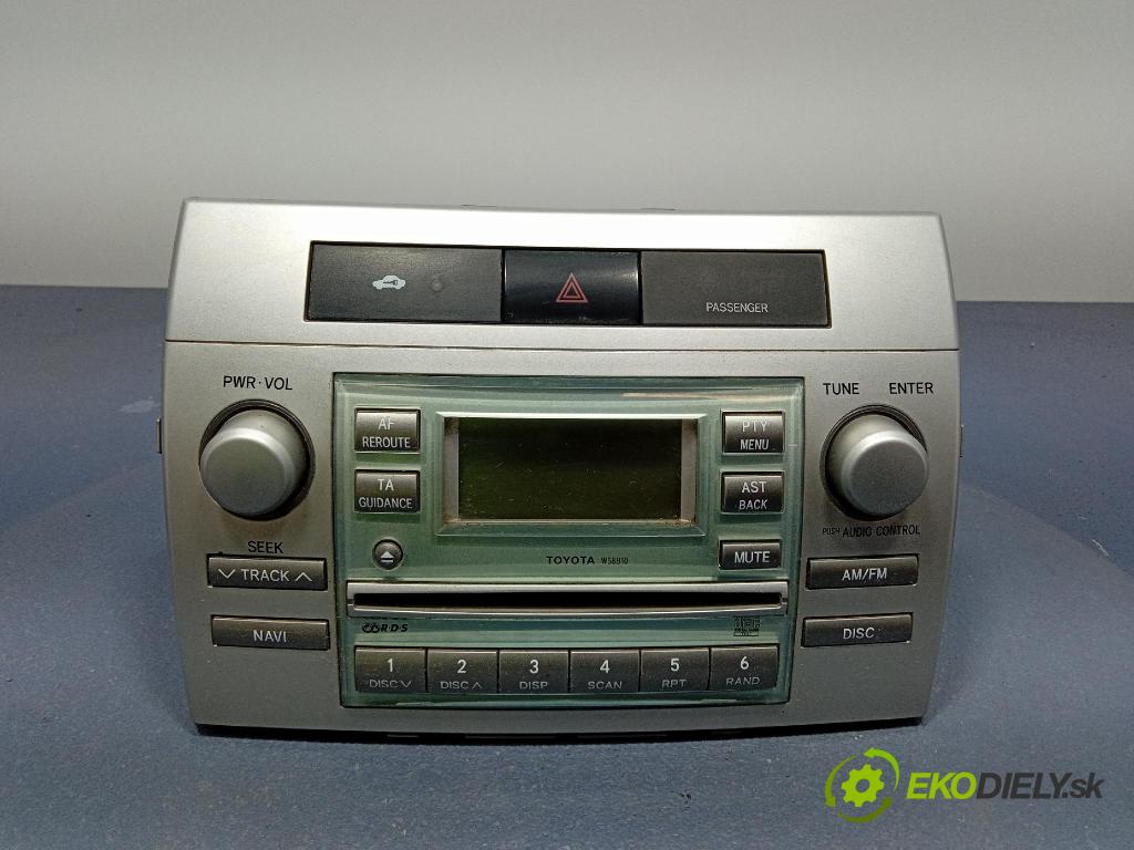 Toyota Corolla verso 2005 Radio I Navigácia: 86120-0F010