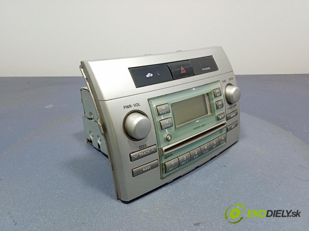 Toyota Corolla verso 2005 Radio I Navigácia: 86120-0F010