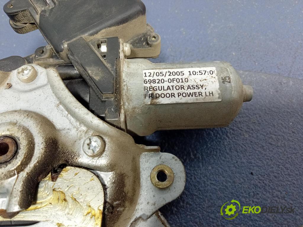 Toyota Corolla verso 2005 mechanizmus okna Okná: Predné Vľavo: 69820-0F010
