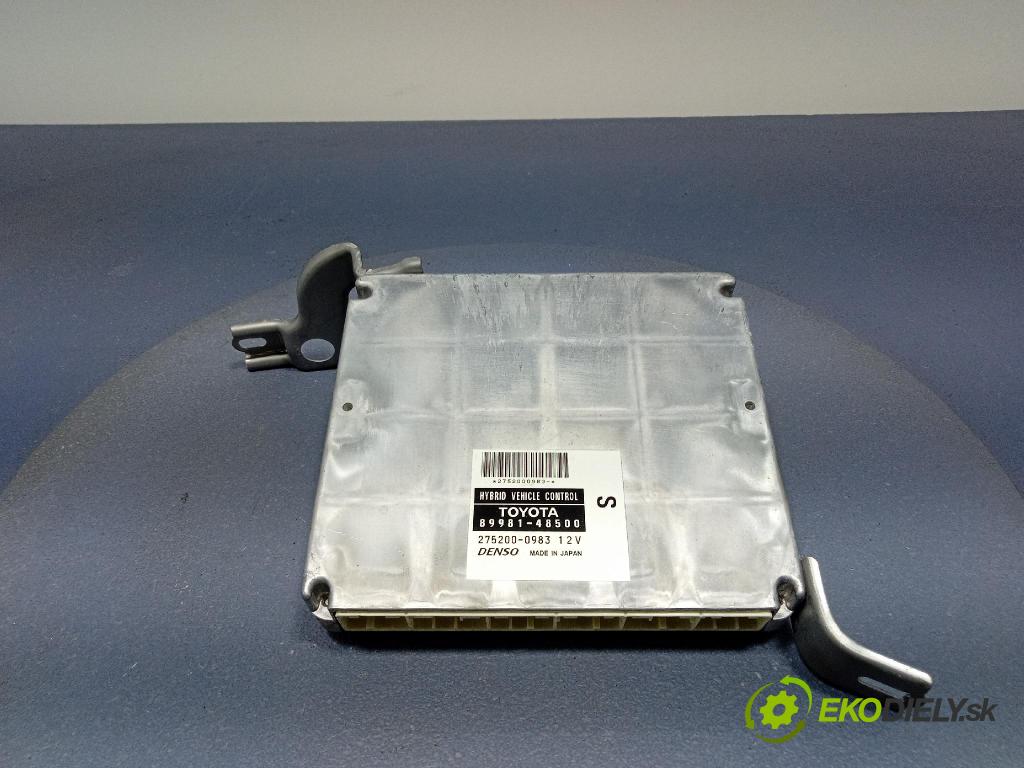 Lexus RX 2009 riadiaca jednotka Motor: 89981-48500