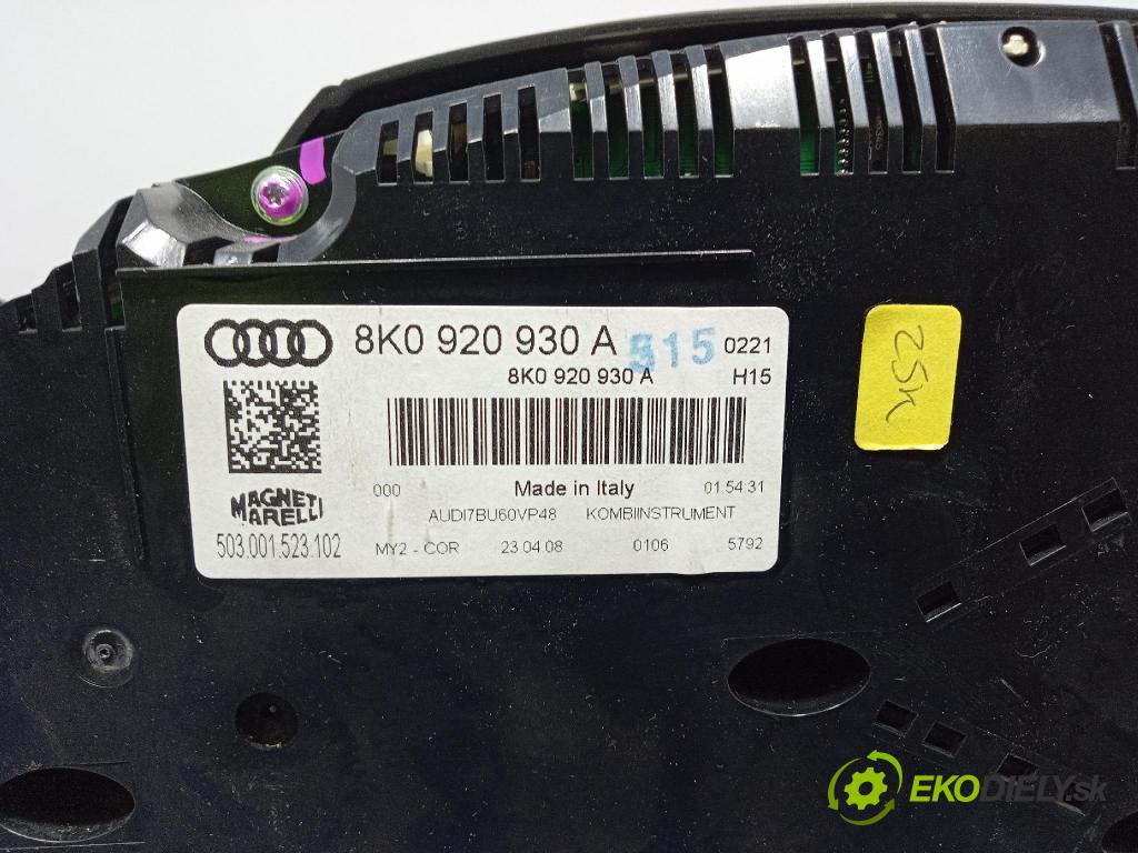 Audi A4 2008 prístrojovka/ budíky 8K0920930A