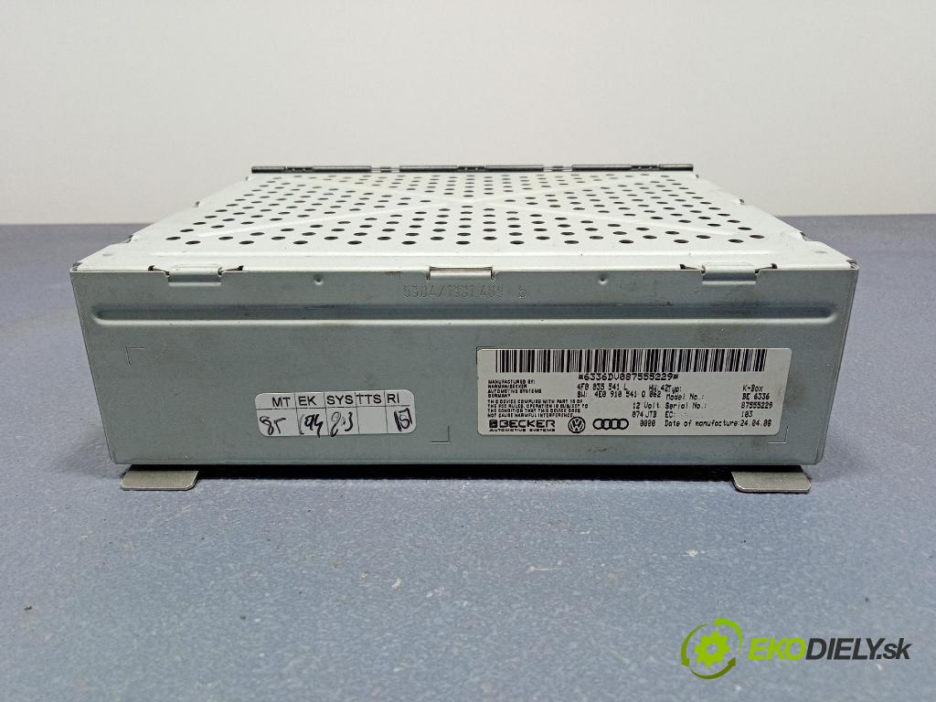 Audi A4 2008 Radio I Navigácia: 4F0035541L