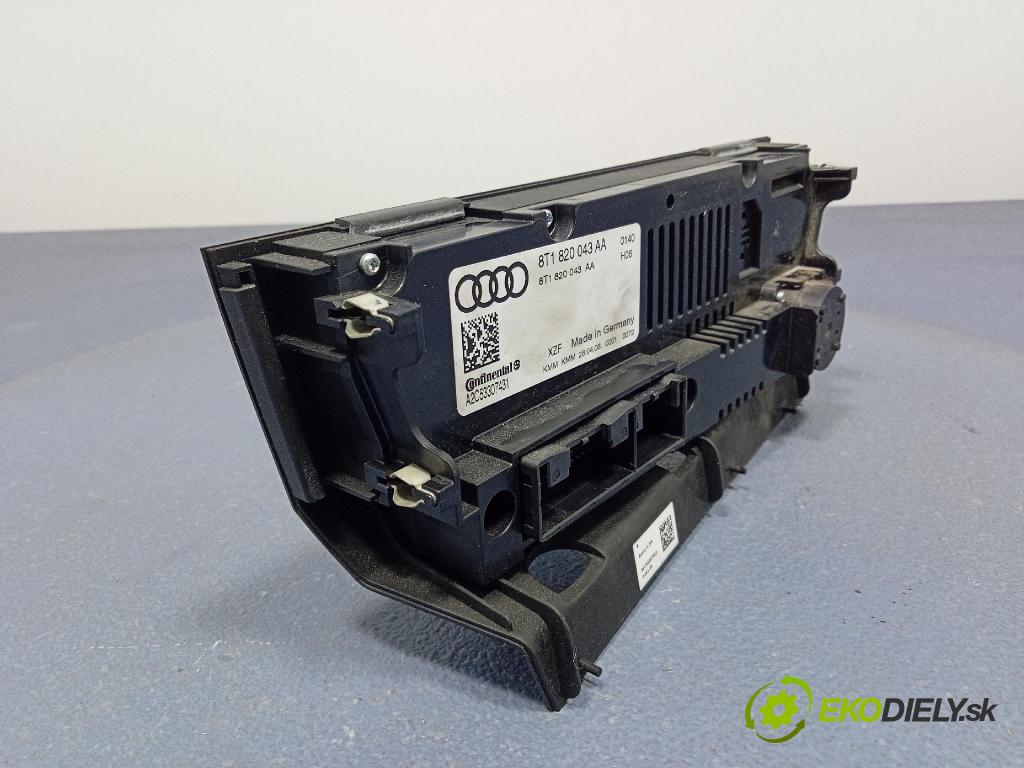 Audi A4 2008 prepínač Klimatizácia: Prúd vzduchu: 8T1820043AA