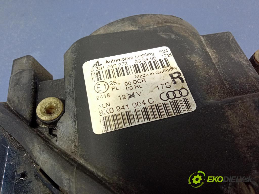 Audi A4 2008 Reflektor: v pravo: 8K0941004C