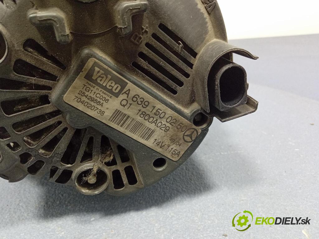Mitsubishi Colt 2005 Alternator A6391500250
