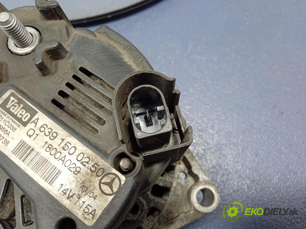 Mitsubishi Colt 2005 Alternator A6391500250