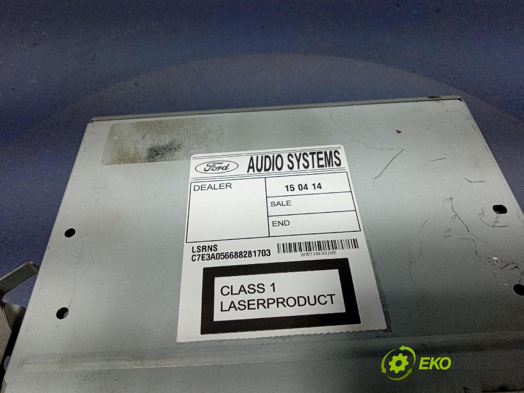 Ford C-max 2009 Radio I Navigácia: 8M5T18K931HD