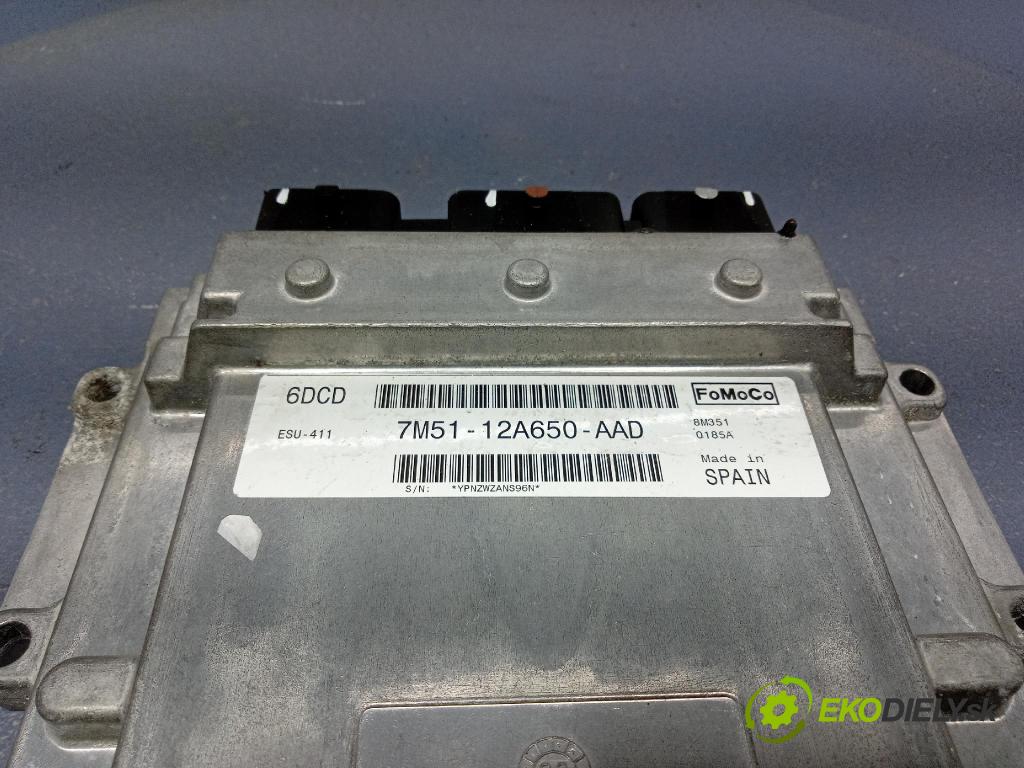 Ford C-max 2009 riadiaca jednotka Motor: 7M51-12A650-AAD