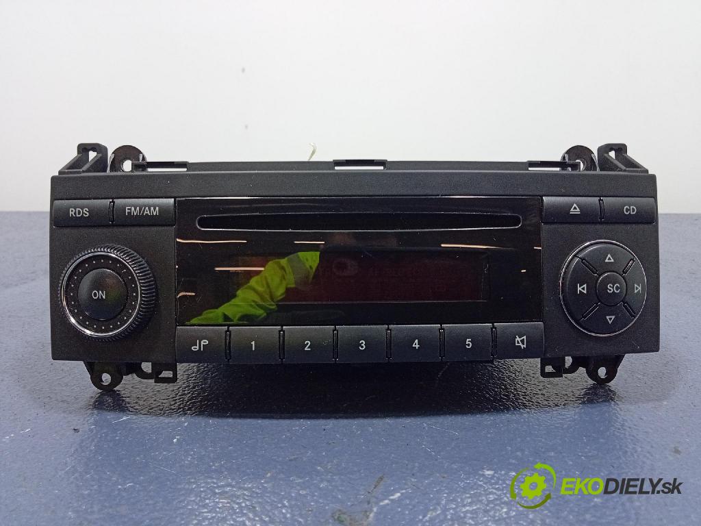 Mercedes A-Klasa 2006 Radio I Navigácia: A1698200486