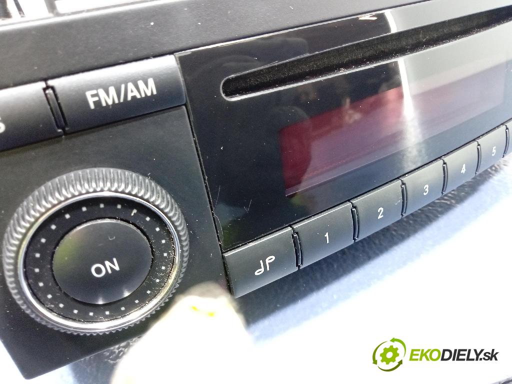 Mercedes A-Klasa 2006 Radio I Navigácia: A1698200486