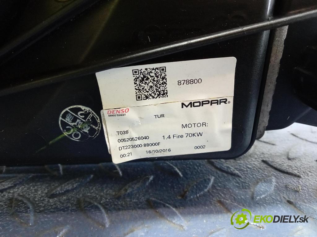 Fiat Tipo 2016 chladič Voda: 422136226