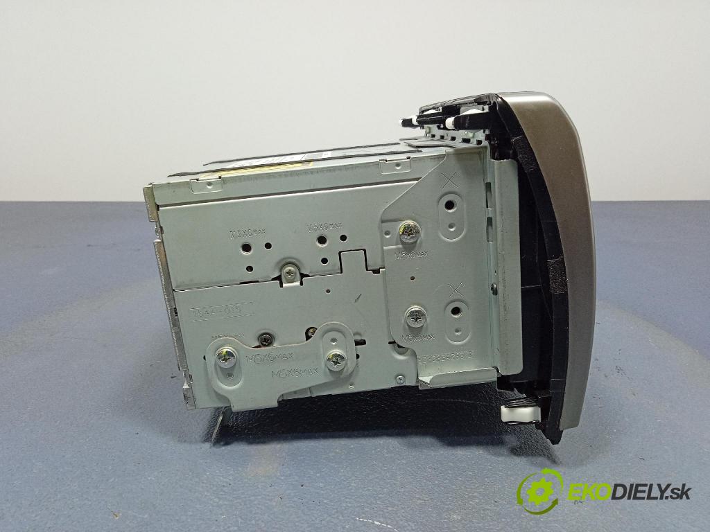 Mazda 5 2009 Radio I Navigácia: CD9866DV0