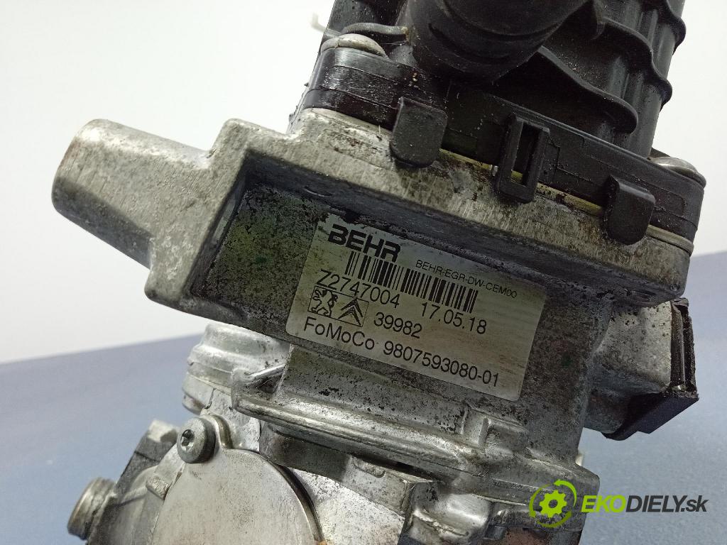 Citroen Ds5 0 ventil EGR 9807593080