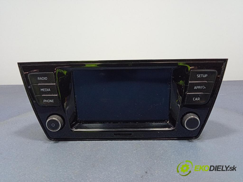 Skoda Fabia 2020 Radio I Navigácia: 6V0035871H