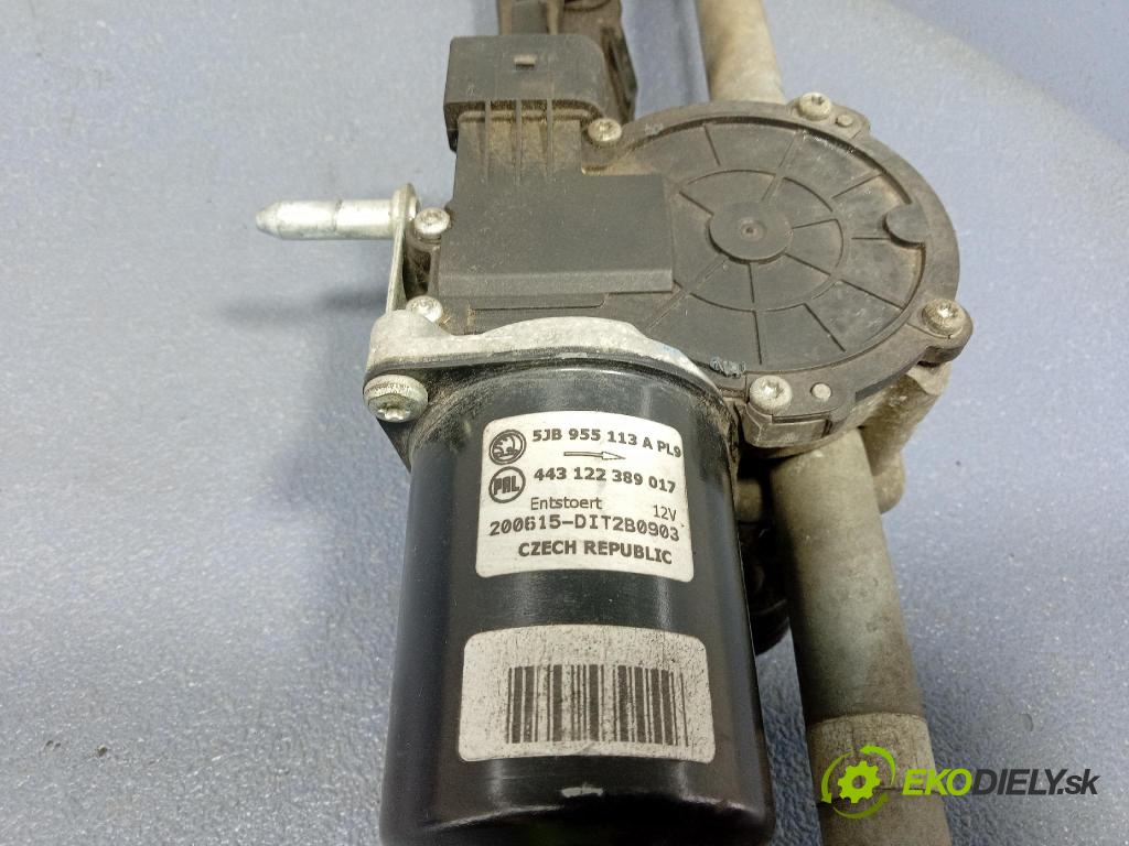 Skoda Fabia 2020 mechanizmus motor: Stierače: Predné 6V1955023B
