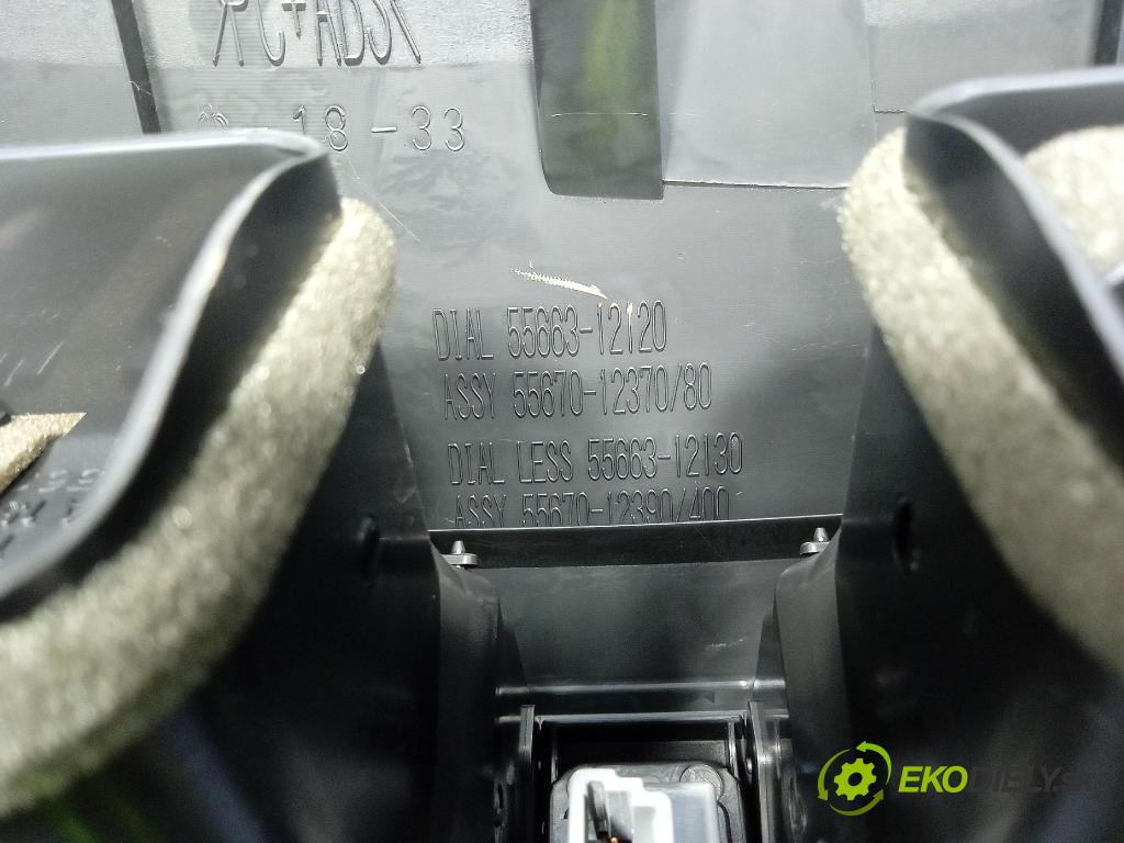 Toyota Corolla 2007 GRIDS: Prúd vzduchu: Vzduch: 55663-12120