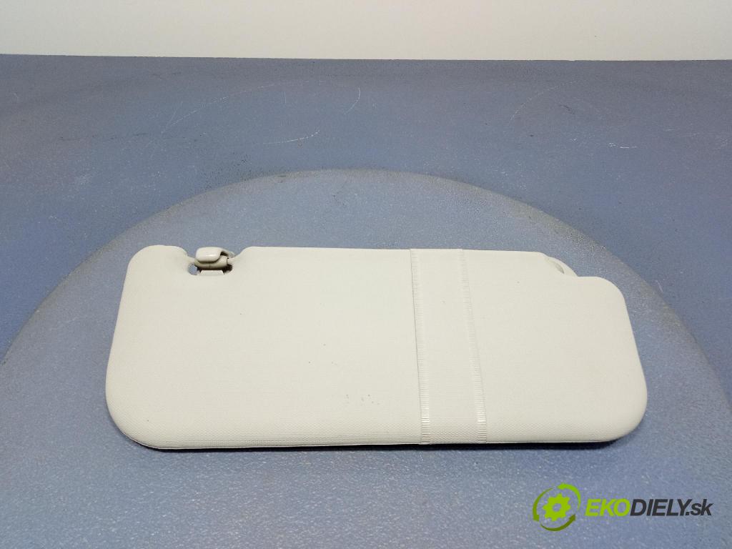 Toyota Corolla 2007 kryt slnečná clona