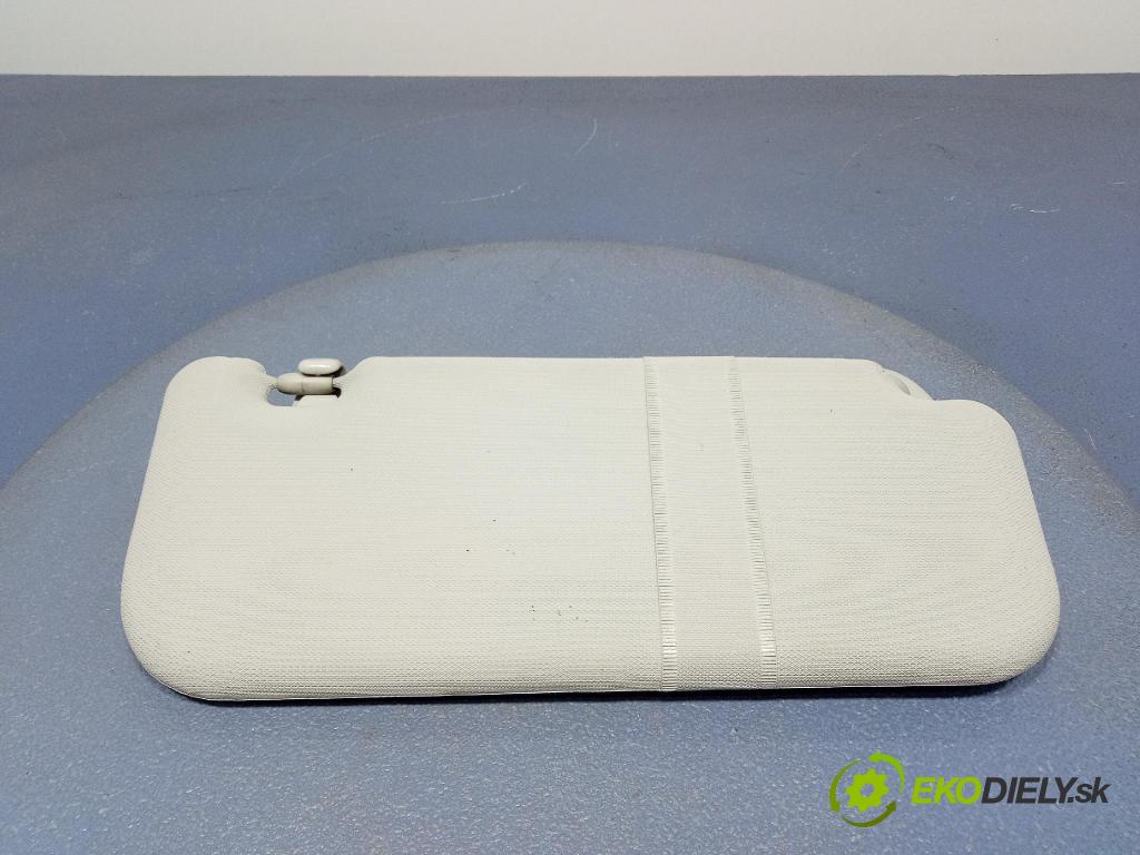Toyota Corolla 2007 kryt slnečná clona 